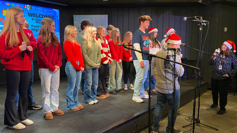 B101's 2024 High School Christmas Choir Competition Champions Pottsgrove High School Performs at B101