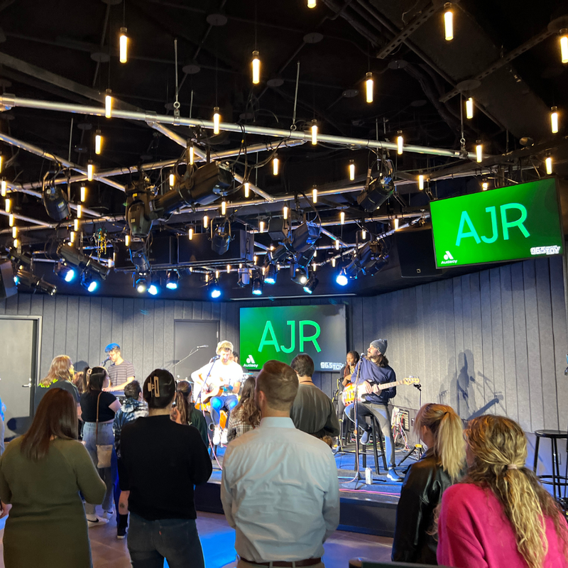AJR's Visit at 96.5 TDY's Artist Lounge