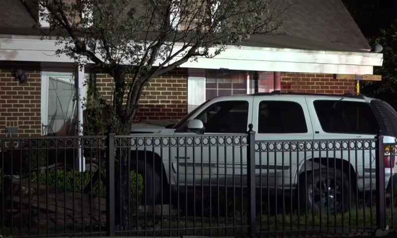 Driver Crashes SUV Into Fort Worth Home