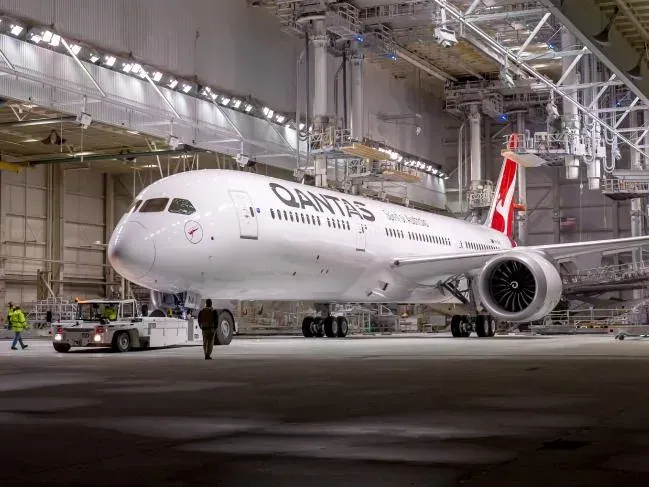Qantas Boeing Dreamliner