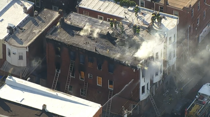 Three homes on Tasker Street affected by fire
