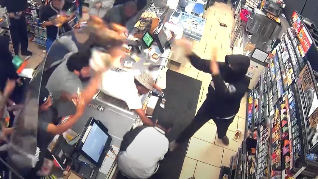 VIDEO: Police searching for suspects in 7-Eleven looting