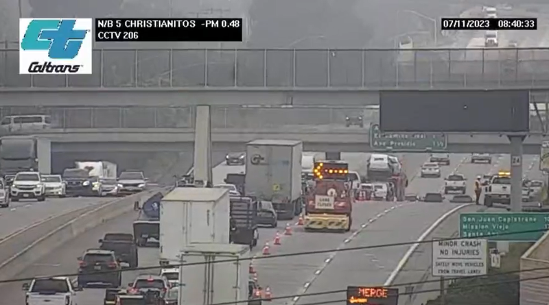 Footage of traffic