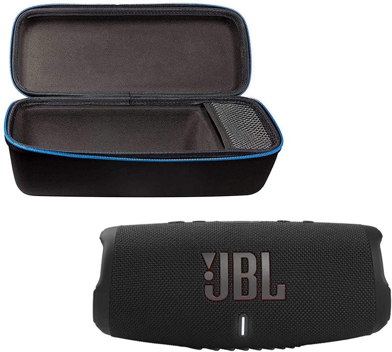 JBL Charge 5 Portable Waterproof Wireless Bluetooth Speaker Bundle