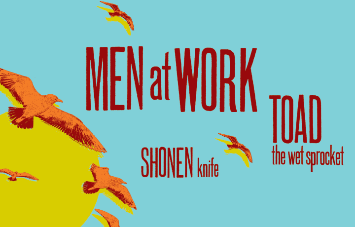 Men at Work with Toad the Wet Sprocket and Shonen Knife - BankPlus Amphitheater - July 22, 2026