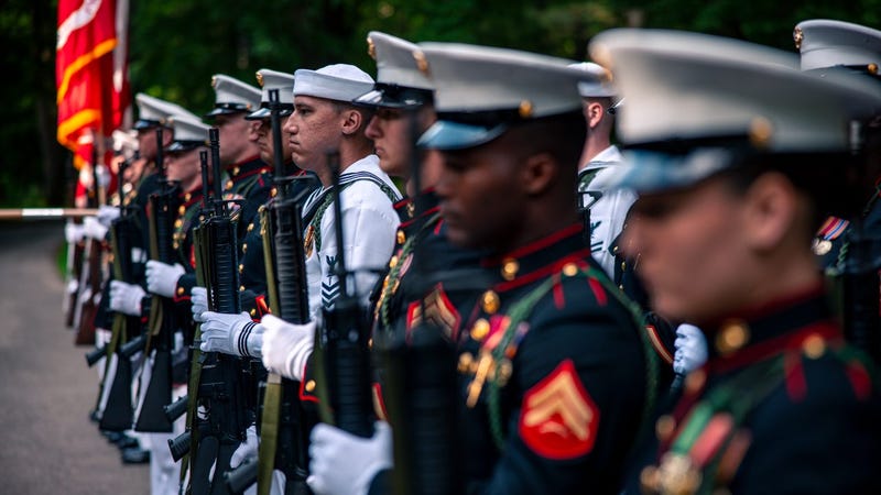 Marines honor the fallen from WWI's Battle of Belleau Wood