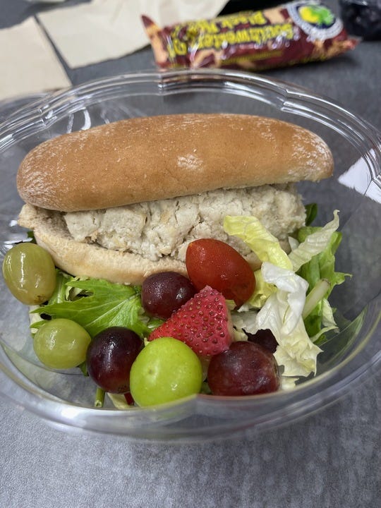 Photos sent to State Senator Iwen Chu depicting the food quality in NYC Public Schools.