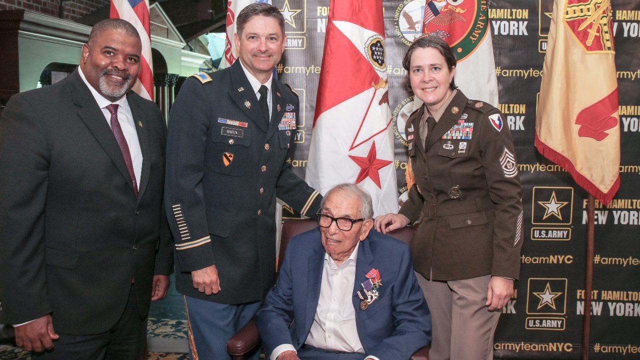 Nearly 78 years later, WWII veteran awarded three medals