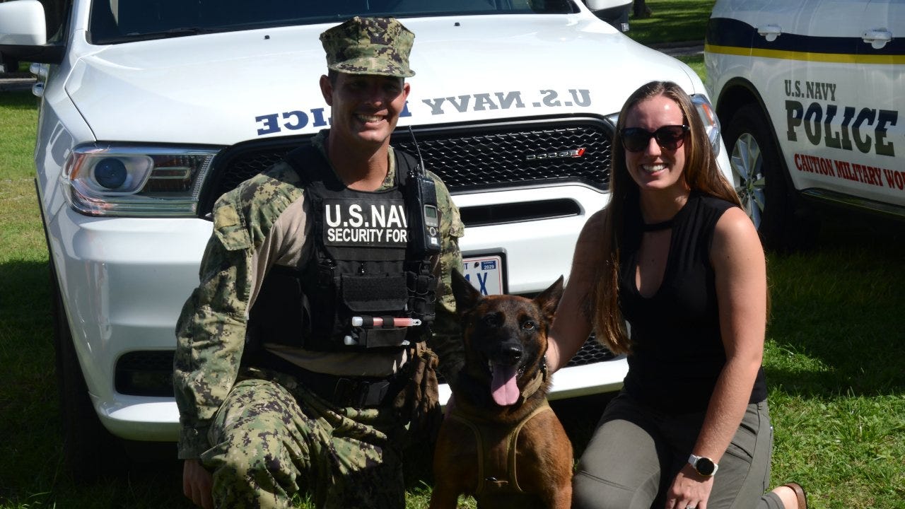 Navy Military Working Dog becomes Military Retired Dog