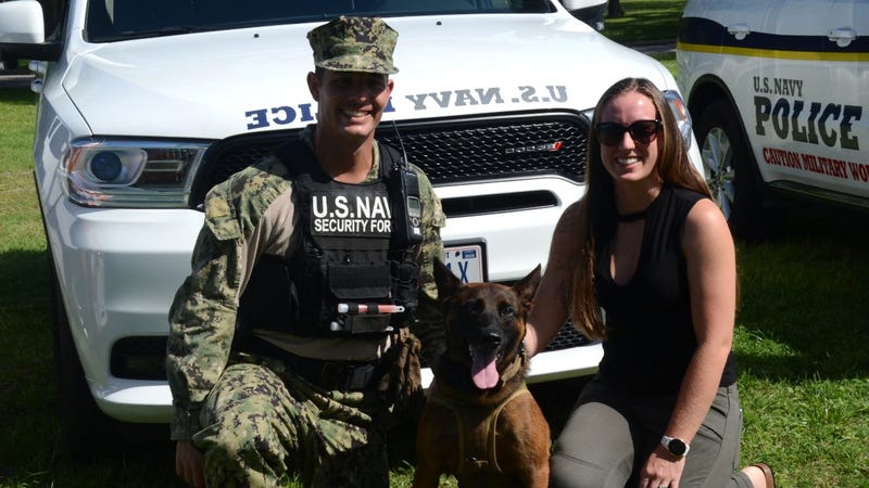 Navy Military Working Dog becomes Military Retired Dog