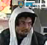 Security cameras captured images of the suspect.