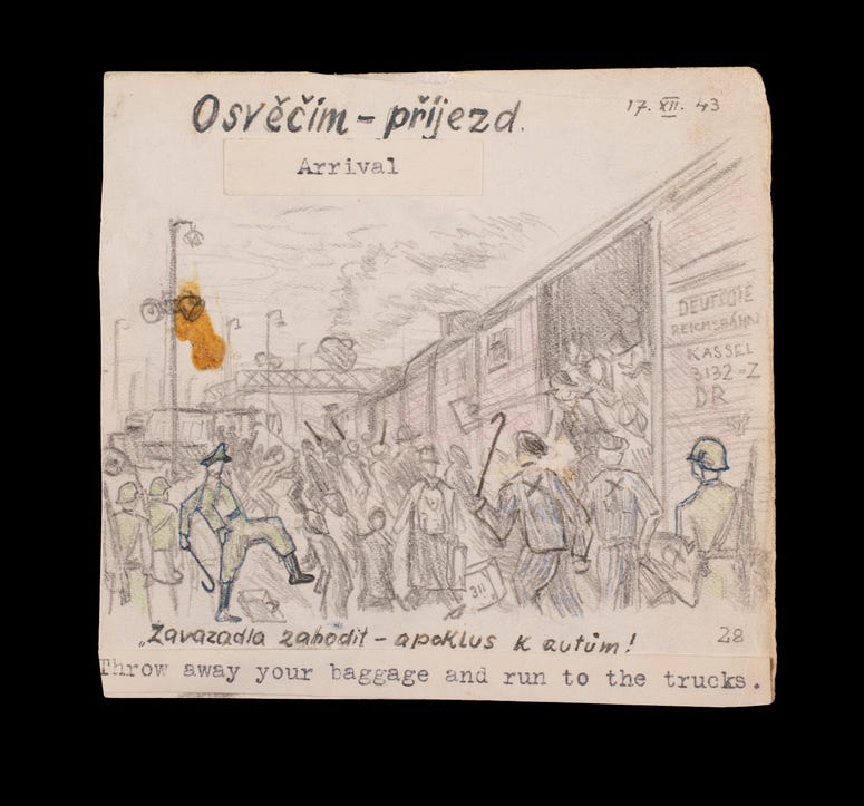 Arrival at Auschwitz