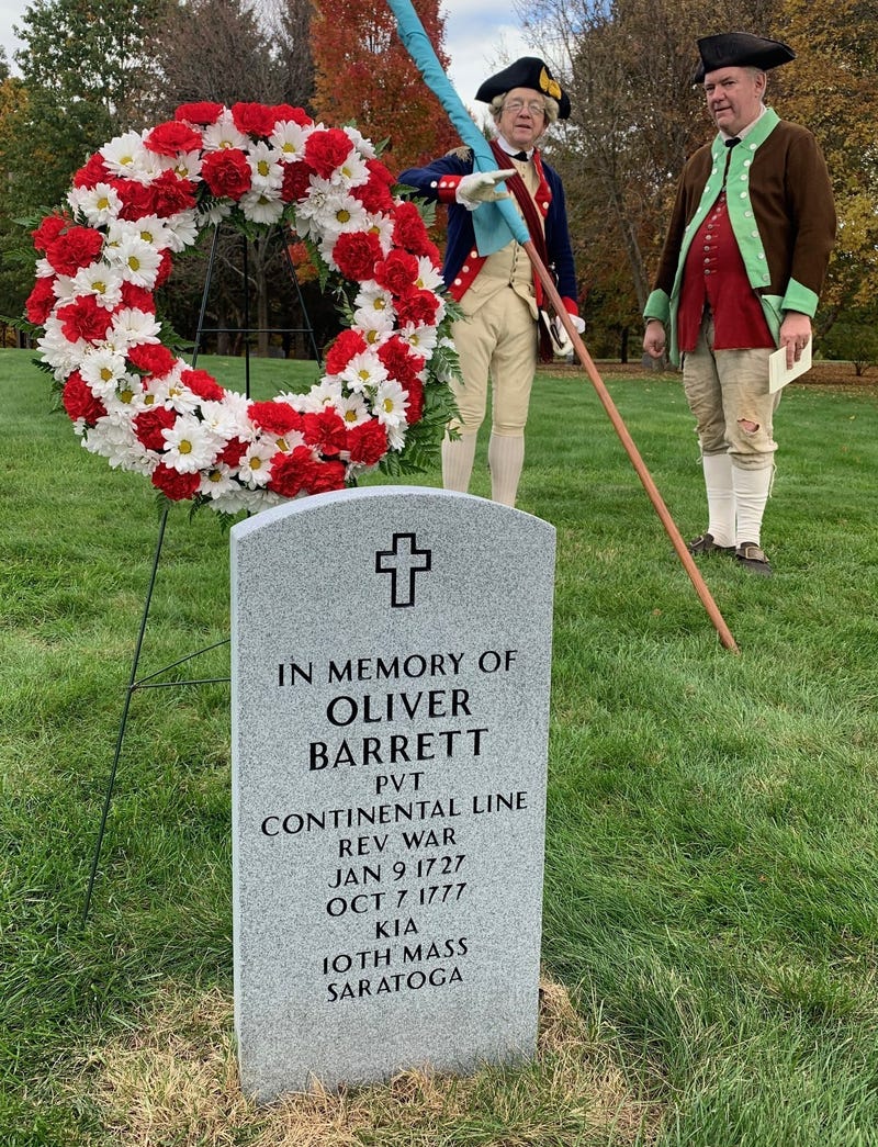 New York National Guard honors Revolutionary War Minuteman
