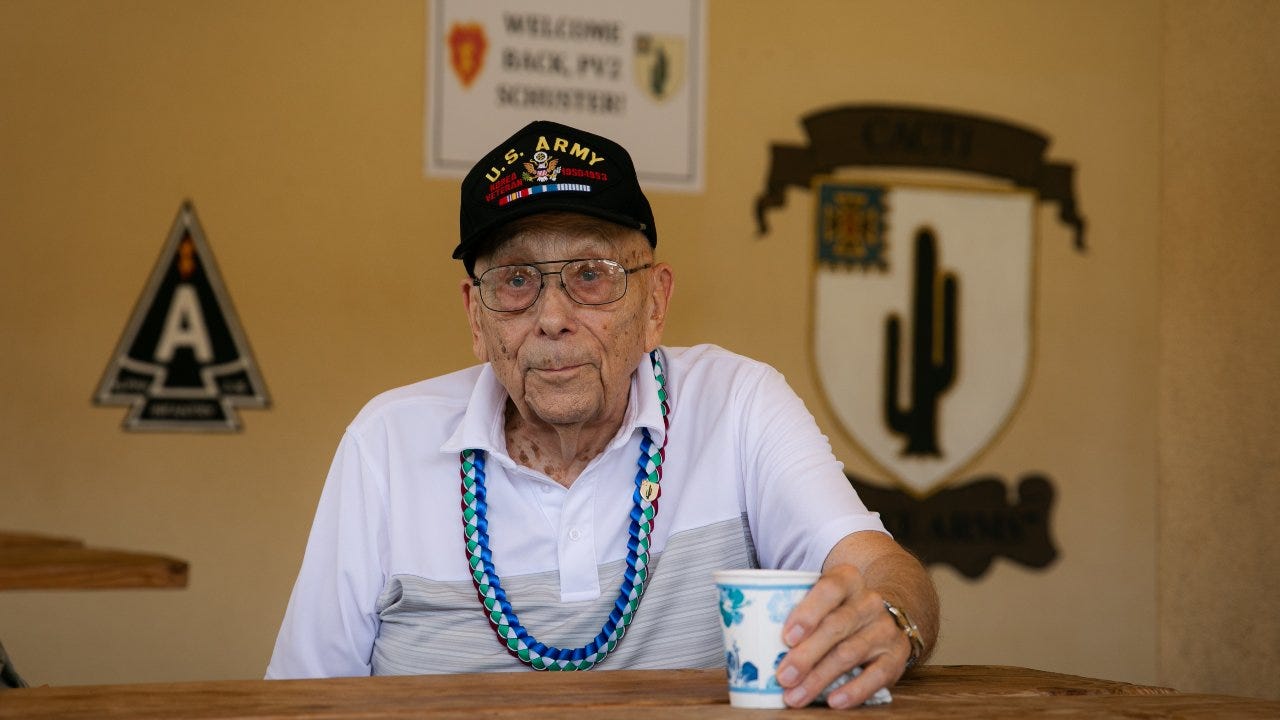 Korean War veteran visits Hawaii after 71 years