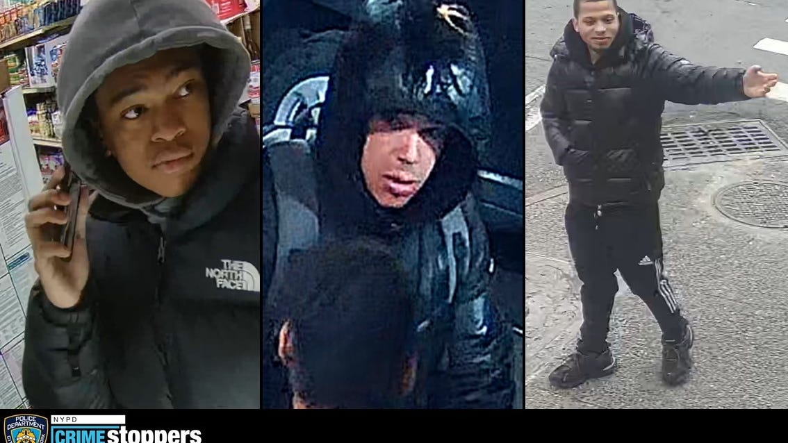PHOTO: Trio sought in shooting death of man, 33, in the Bronx