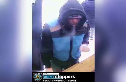 The NYPD released surveillance images Wednesday of a burglar wanted in a burglary spree in Northwest Queens that has lasted more than a year