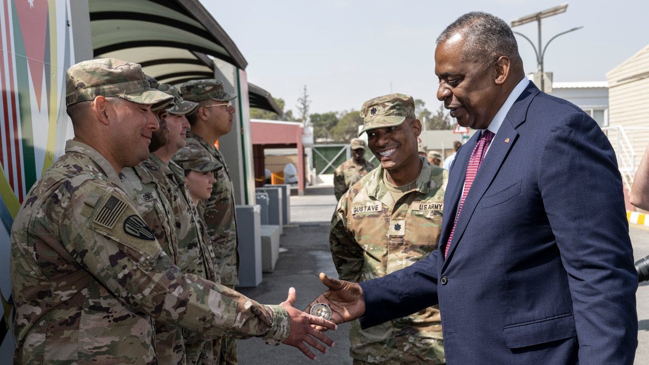Defense Secretary Lloyd Austin makes unannounced visit to Baghdad