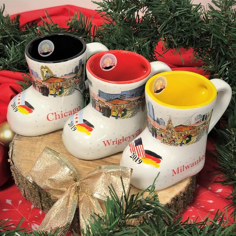 Christkindlmarket 2019 Boot Mugs