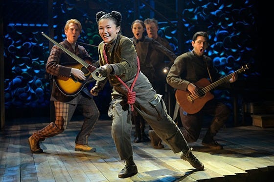 A scene from the Berkeley Repertory Theatre's production of "The Tale of Despereaux."