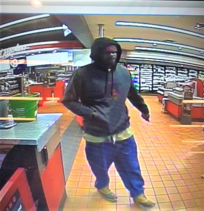 Suspect; held up Mauldin Rd. gas station