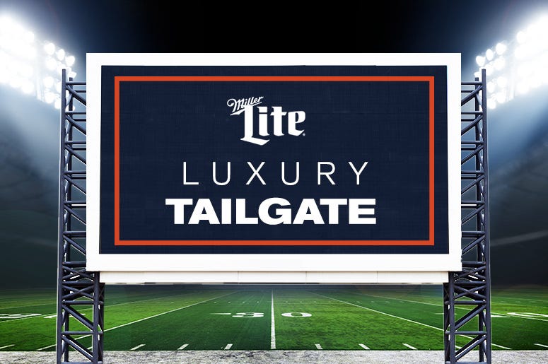 Miller Lite Luxury Tailgate