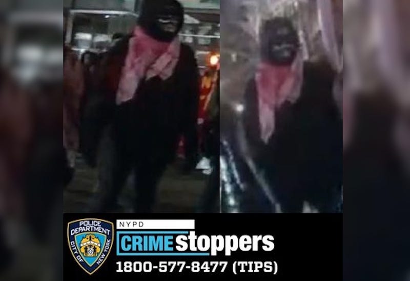 Police are searching for a suspect who they say sucker punched an NYPD officer in Lower Manhattan on Feb. 29