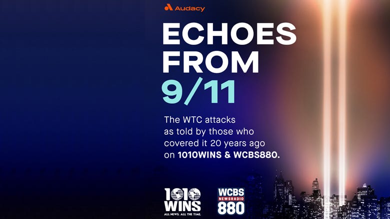 Echoes from 9/11: The WTC attacks as told by 1010 WINS and WCBS 880