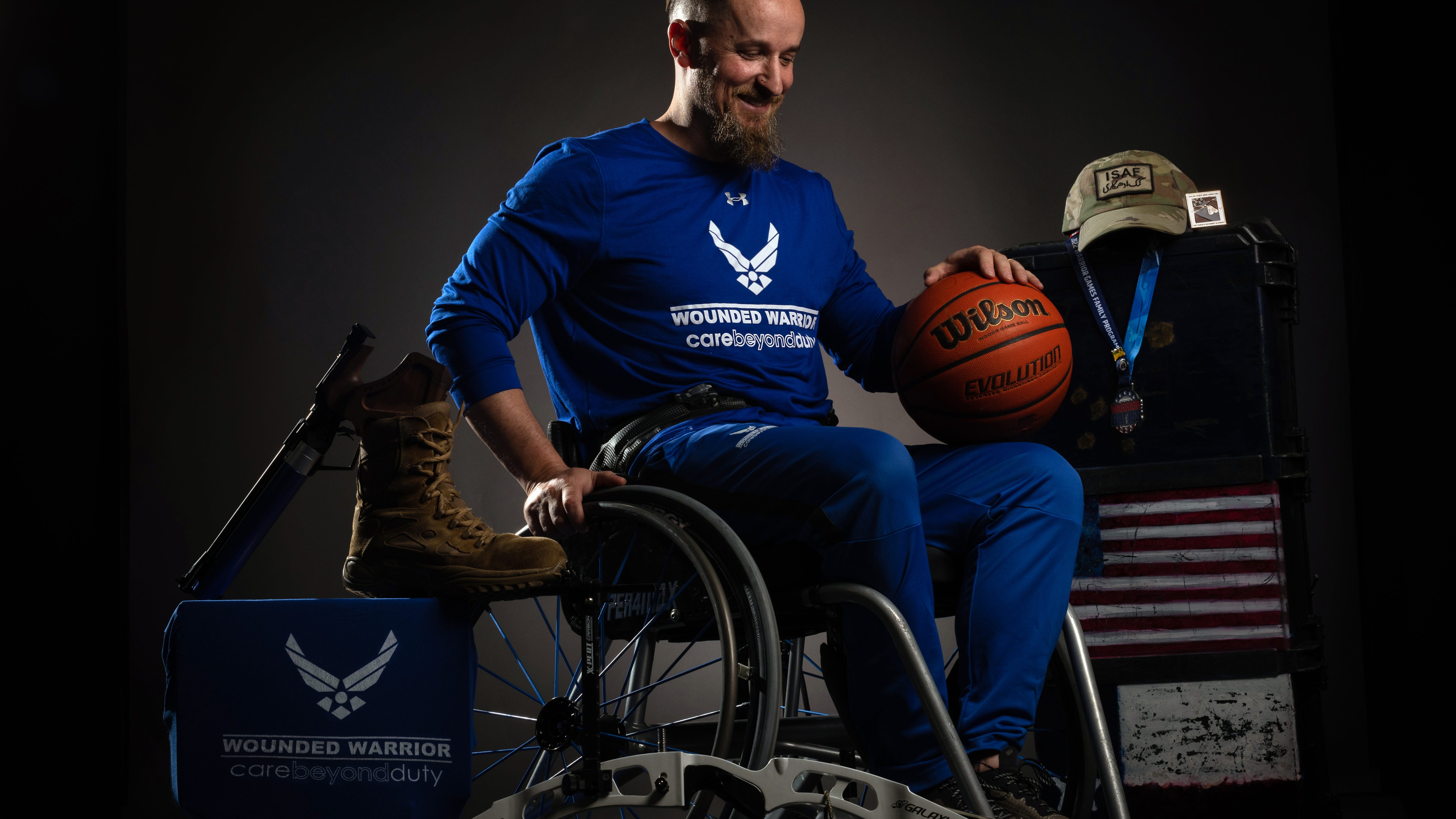 Wounded warriors find solace in athletics