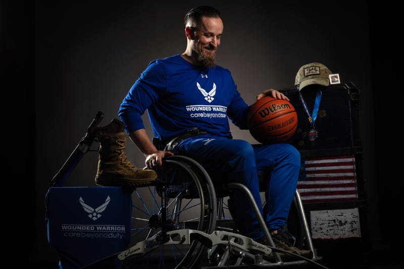 Wounded warriors find solace in athletics