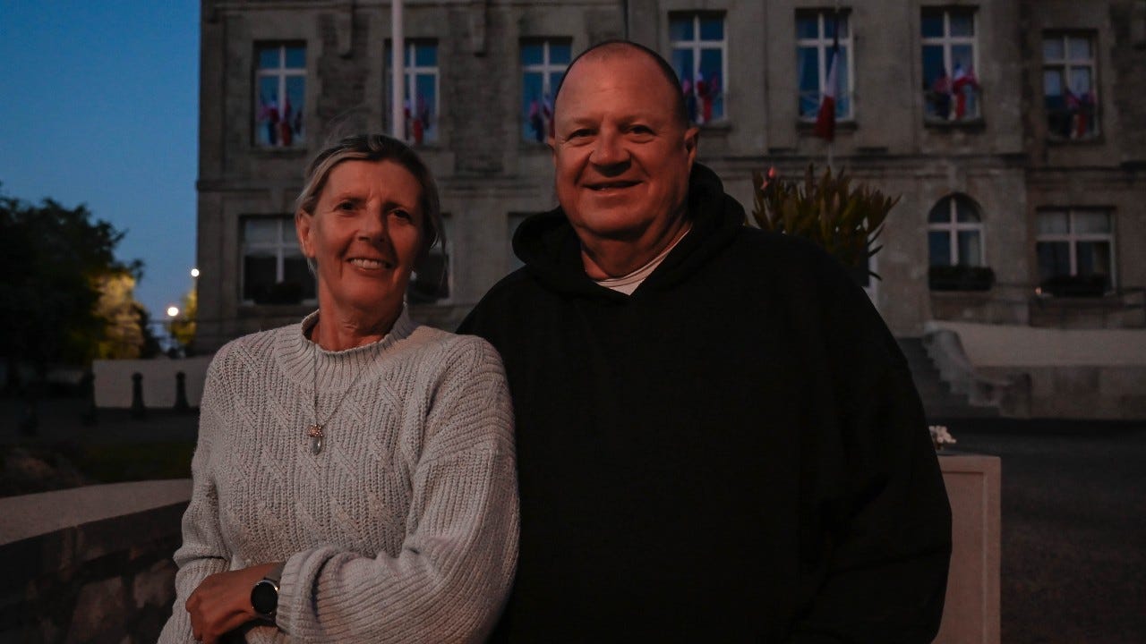 Normandy locals welcome U.S. military for family dinner ahead of D-Day commemoration
