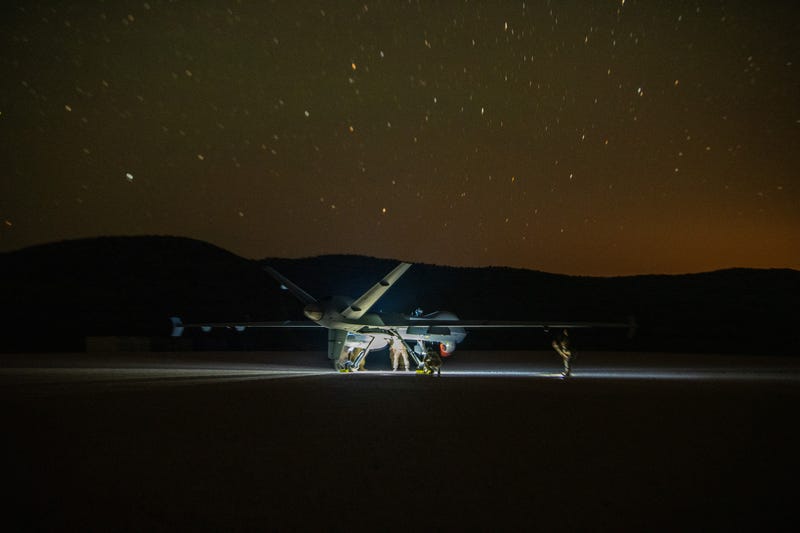 US drone strike kills an Islamic State group leader in Syria, the Defense Department says