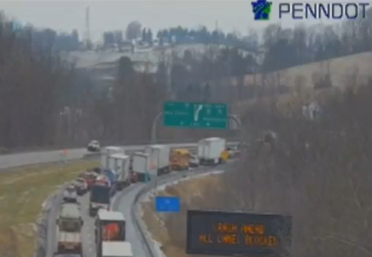 Backup on 79 due to accident