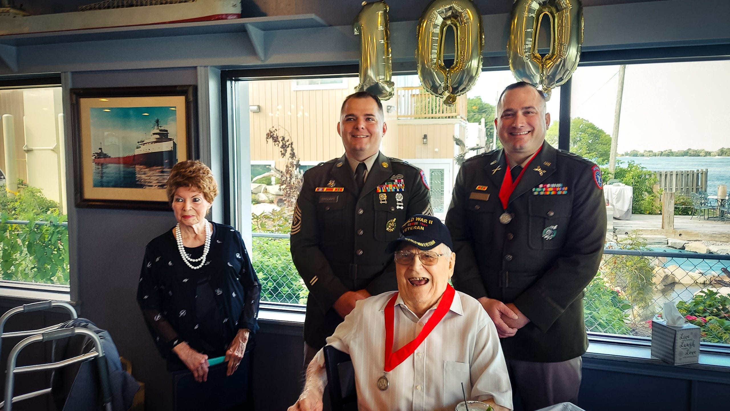 Honoring WWII Field Artillery veteran Jack Mapletoft's 100 years of life and service