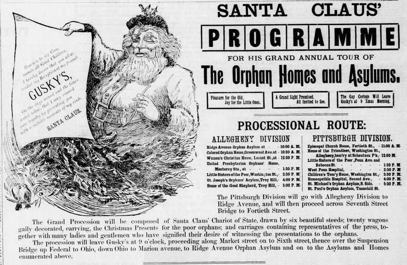 Gusky's charity Christmas ad
