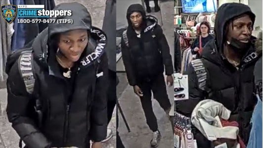 One of the five suspects sought by police
