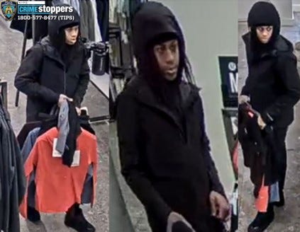 One of the five suspects sought by police