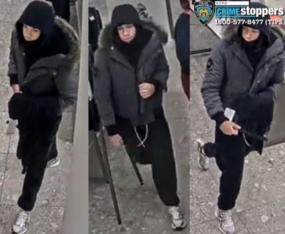 One of the five suspects sought by police