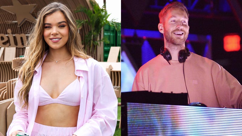 Hailee Steinfeld and Calvin Harris 