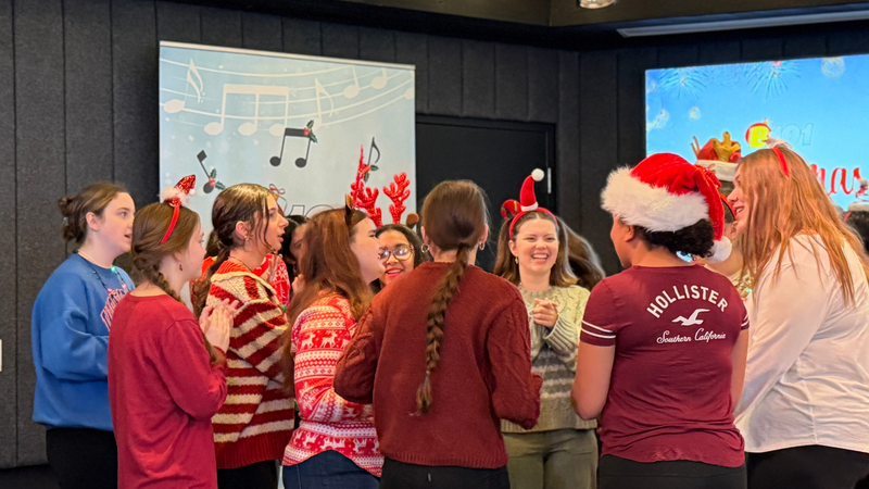 B101's 2025 High School Christmas Choir Competition Champions Woodstown High School Performs at B101