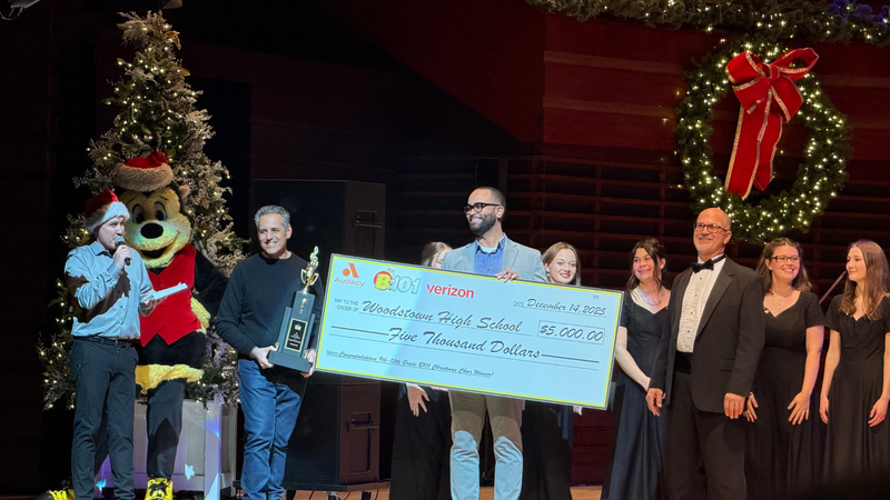 Woodstown High School, B101's 2025 Christmas Choir Competition High School Division Champions Open for the Philly Pops: A Philly Holiday Spectacular