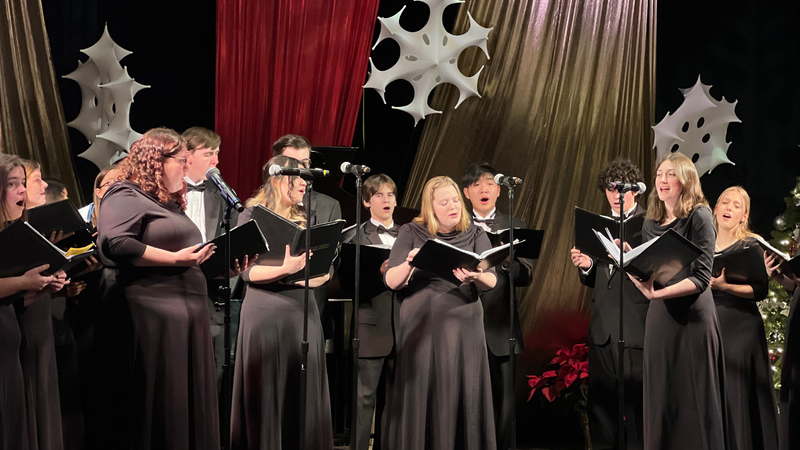 9-12 Christmas Choir Champions Council Rock High School South Performs at the Kimmel Center