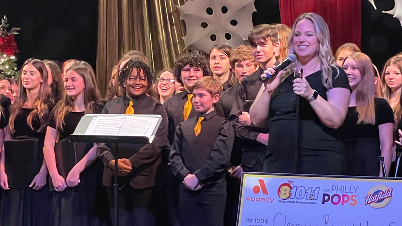Clearview Regional Middle School Performing Live at the Kimmel Center
