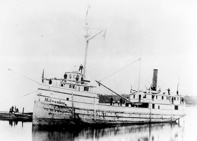 The only known photo of the Milwaukee
