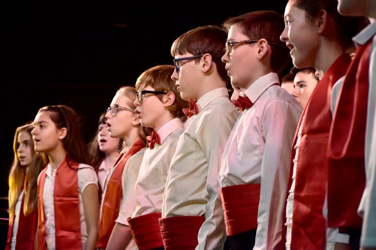 Christmas Choir Champions: Indian Valley Middle School 18