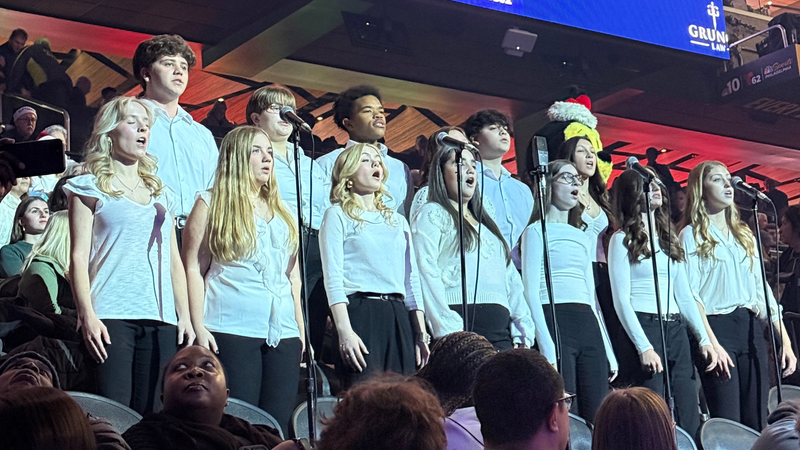 B101 2024 Christmas Choir Competition Winners Open for Trans-Siberian Orchestra at Wells Fargo Center