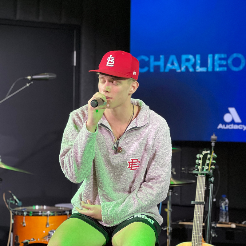 charlieonnafriday’s visit at 96.5 TDY's Artist Lounge