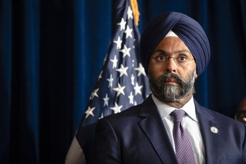 New Jersey Attorney General Gurbir Grewal