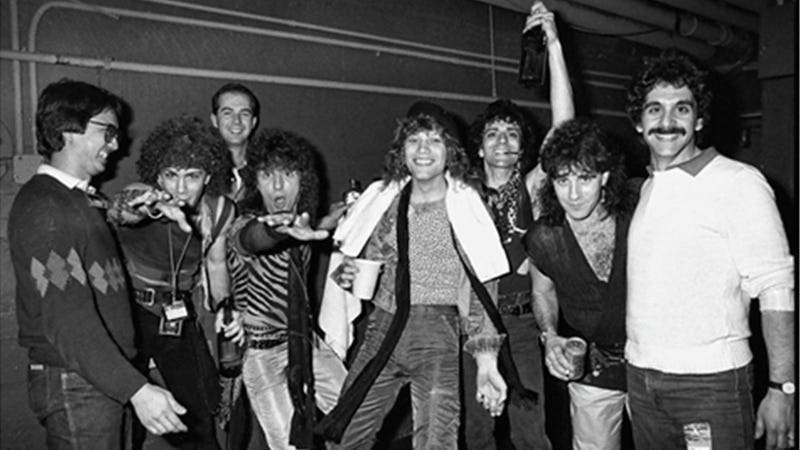 Bon Jovi hanging with KISW