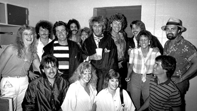 Robert Plant in town with KISW
