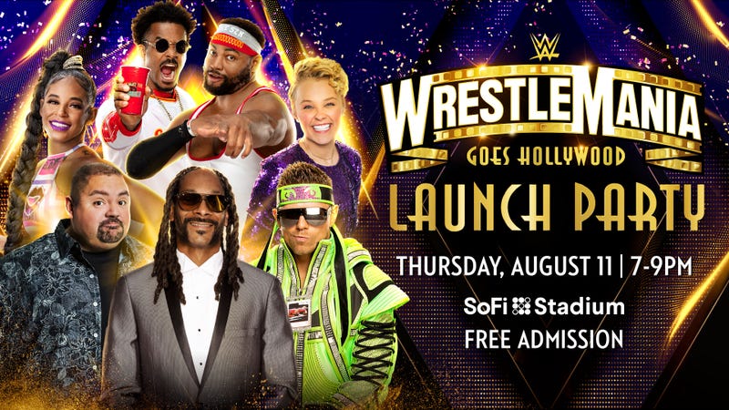 Wrestlemania Launch Party